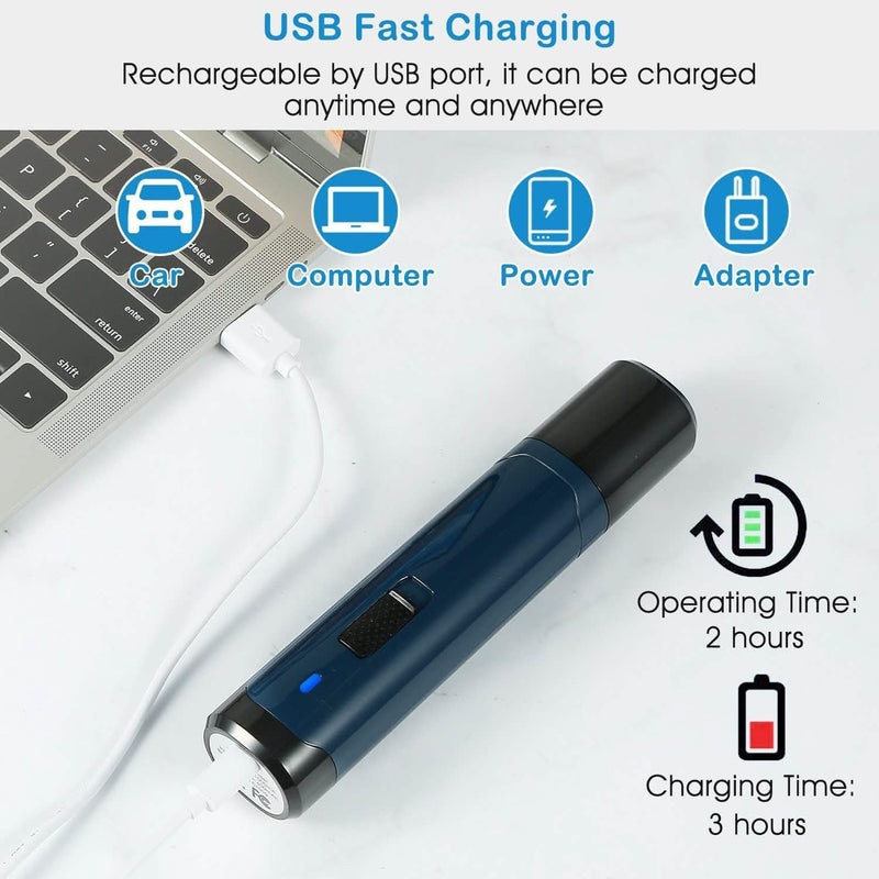 Dog Nail Grinder 2 Speeds Quiet USB Rechargeable Pet Supplies - DailySale