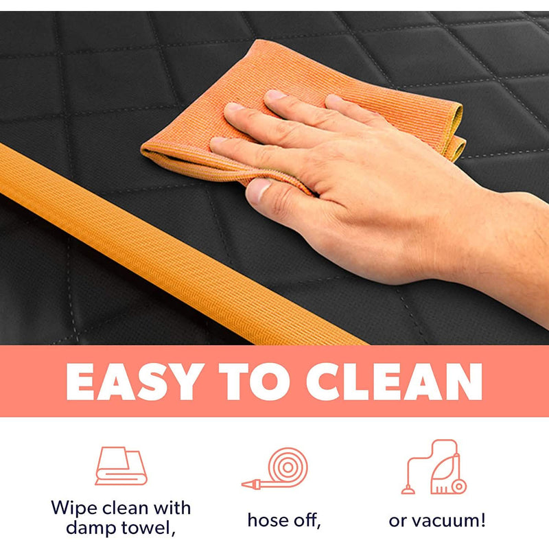 Dog Rear Seat Cover Protector Waterproof Anti-Scratch Anti-Slip Hammock Automotive - DailySale
