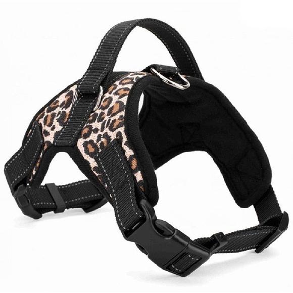 Dog Soft Adjustable Harness Pet Supplies Leopard S - DailySale
