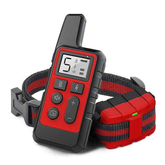 Dog Training Shock Collar Pet Supplies Red - DailySale