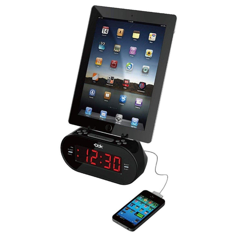 DOK Alarm Clock with Universal Smart Phone Cradle Gadgets & Accessories - DailySale
