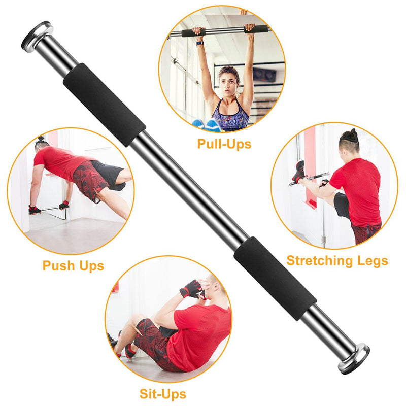 Doorway Pull Up Bar Exercise Gym Fitness - DailySale
