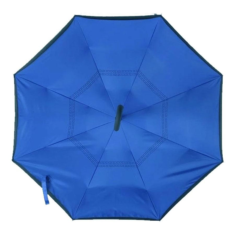 Double-Layer Windproof Reverse-Folding Smart Umbrella with UV Protection Sports & Outdoors - DailySale