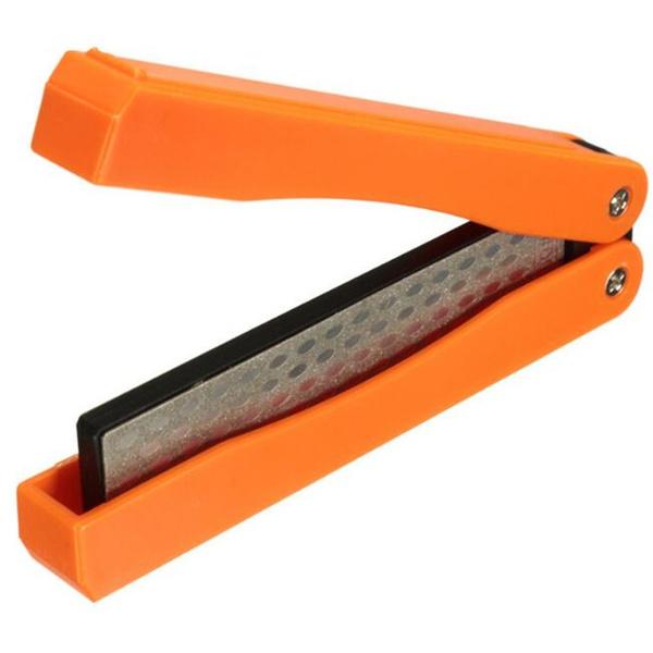 Double Sided Folded Pocket Sharpener Diamond Knife Sharpening Outdoor Sports & Outdoors - DailySale