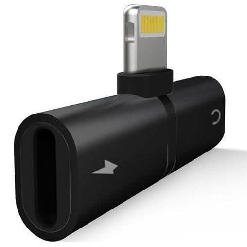 Double-Threat Adapter Mobile Accessories Black - DailySale