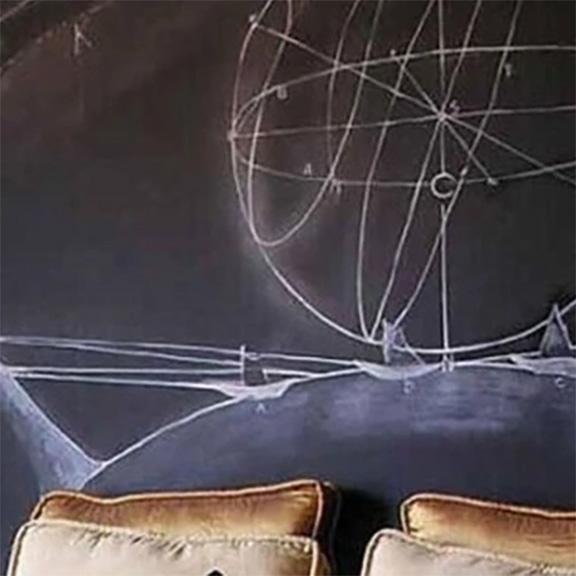 Dry-Erase 6-Ft. Whiteboard or Chalkboard Wall Decal Home Essentials - DailySale
