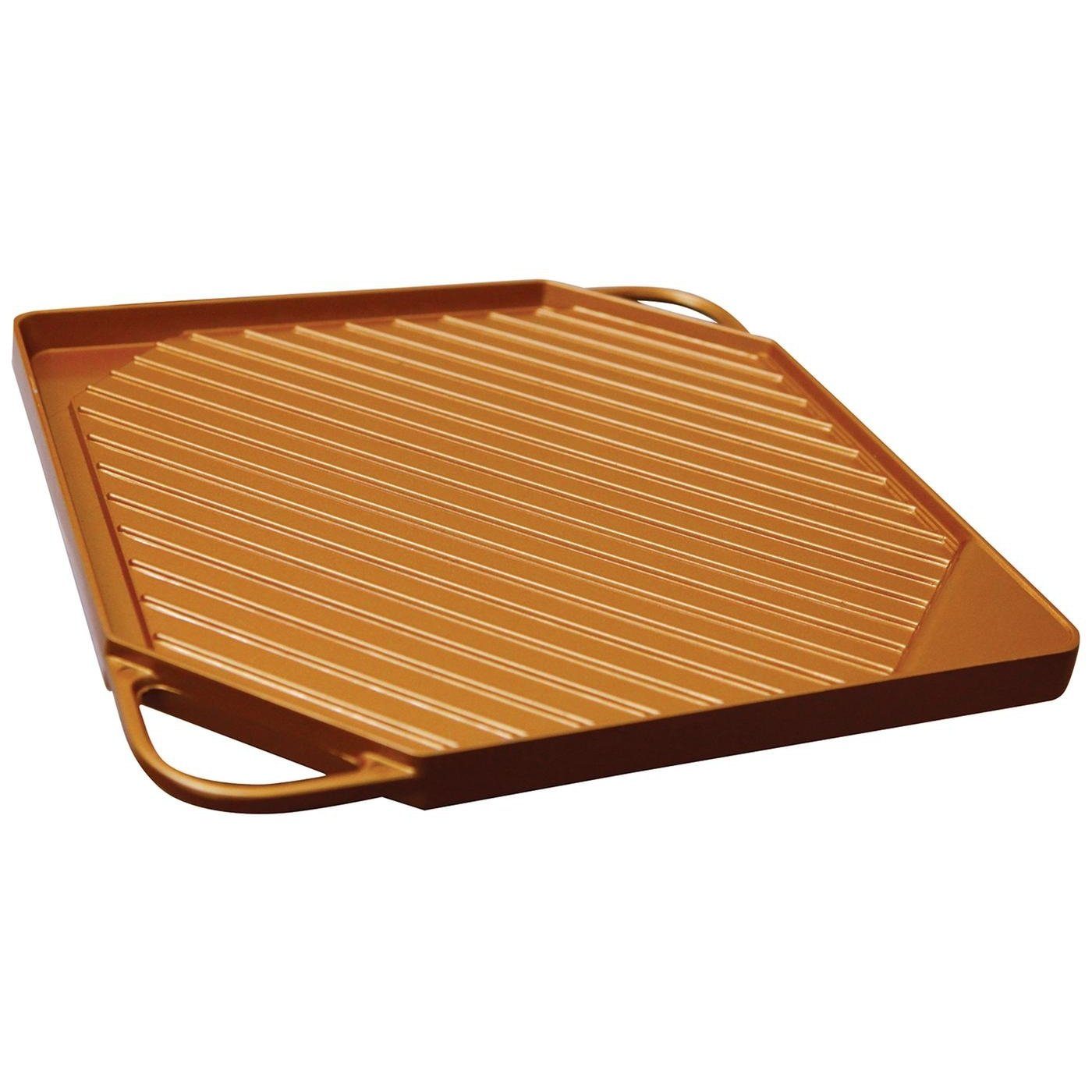 Dual-Sided Copper Griddle and Grill Pan Kitchen Essentials - DailySale