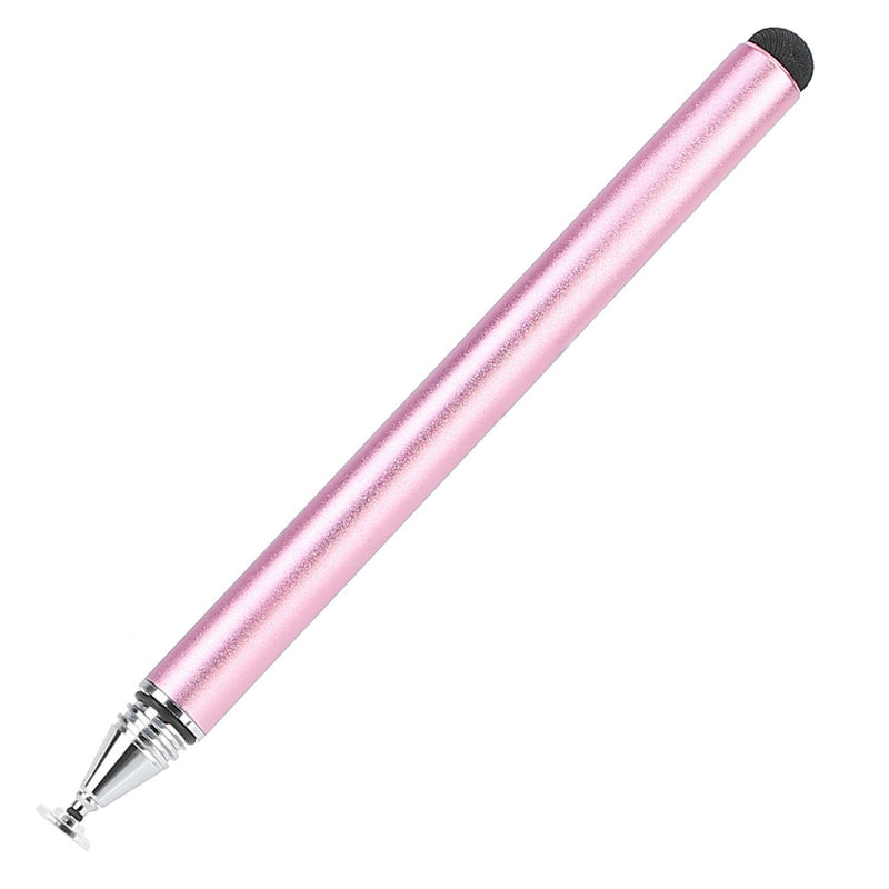 Dual Tip Touch Screen Stylus Pencil Mobile Accessories Rose Gold - DailySale