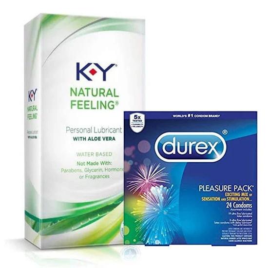 Durex Pleasure Pack and KY Lubricant Everything Else - DailySale