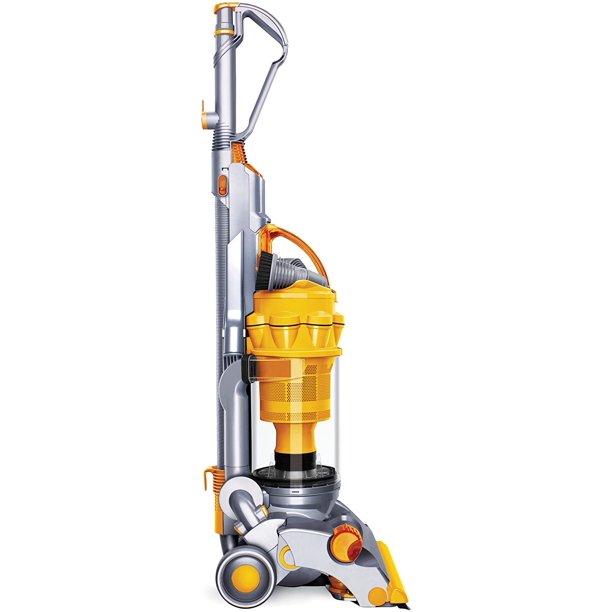 Dyson - DC14 All Floors Bagless Upright Vacuum Household Appliances Yellow - DailySale