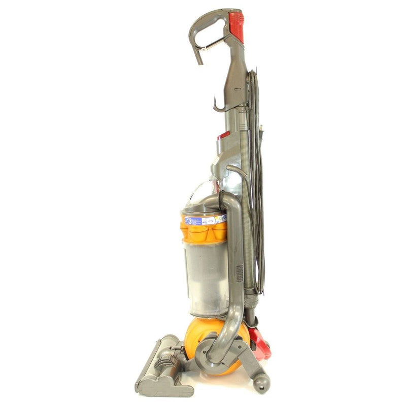 Left side view of orange Dyson DC25 Ball All-Floors Upright Vacuum Cleaner (Refurbished), available at Dailysale