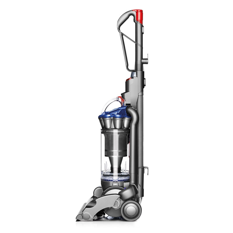 Side view of blue Dyson DC33 Multi-Floor Bagless Upright Vacuum Cleaner (Refurbished), available at Dailysale