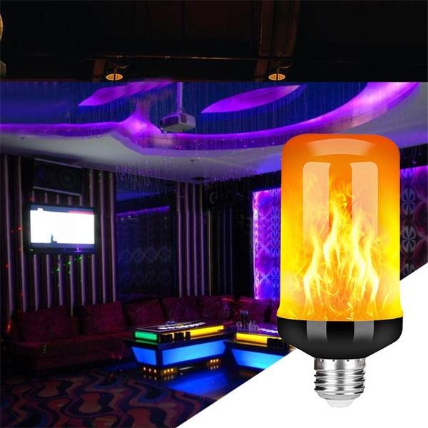 E27 LED Flame Effect Light Bulb Indoor Lighting - DailySale