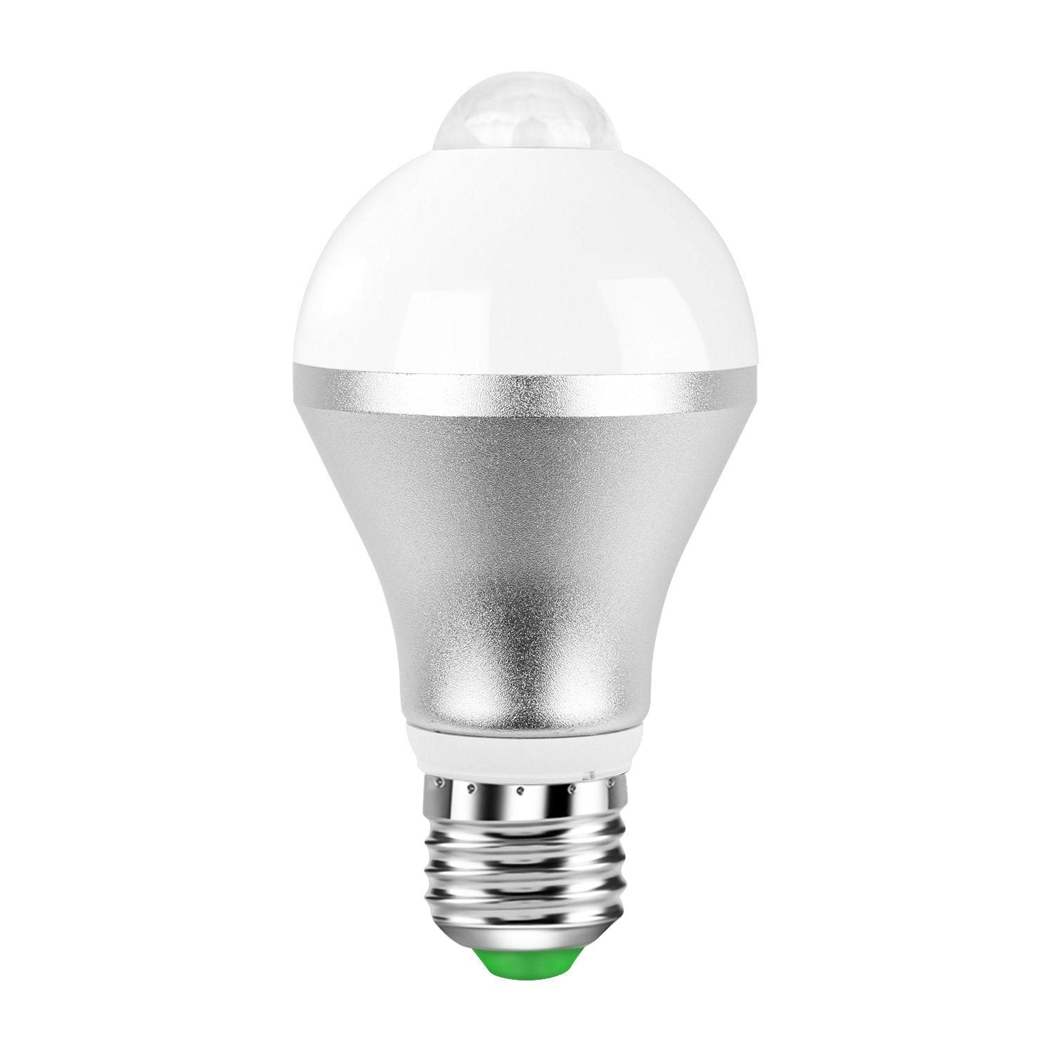 E27 Motion Sensor Light Bulb 1000LM 6500K Dust to Dawn Automatic Outdoor Lighting - DailySale