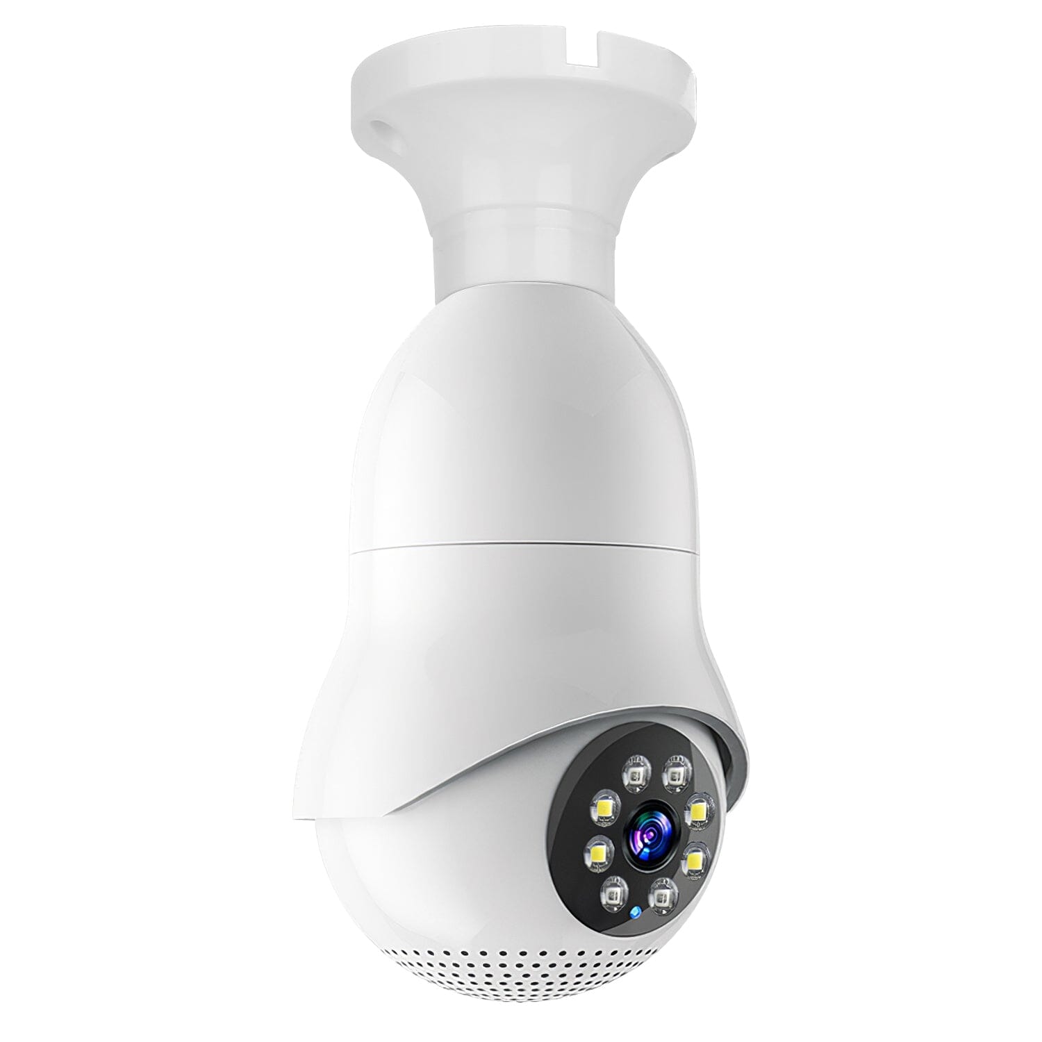 E27 WiFi Bulb Camera 1080P FHD WiFi IP Pan Tilt Security Surveillance Camera Smart Home & Security - DailySale