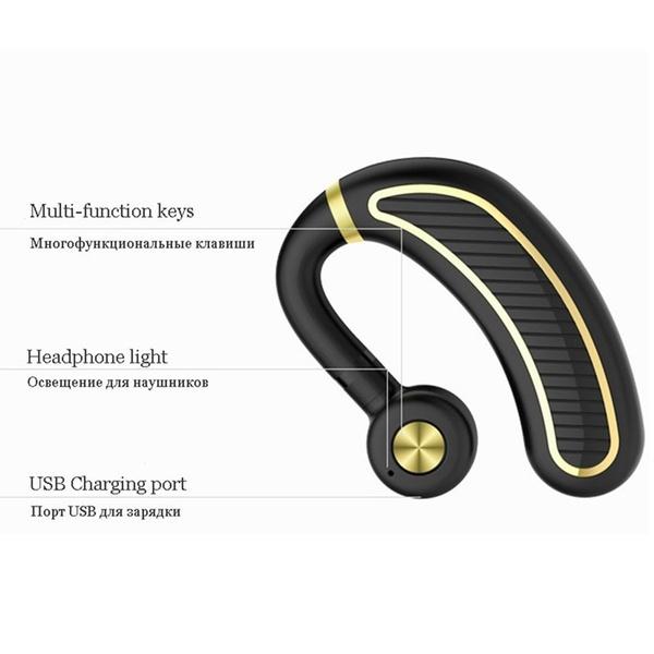 Earhook Business Earphone with Mic Headphones & Audio - DailySale