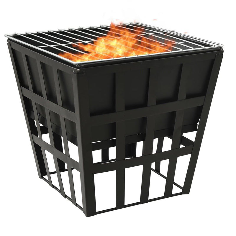 EBTOOLS 2-in-1 Steel Fire Pit and BBQ Garden & Patio - DailySale