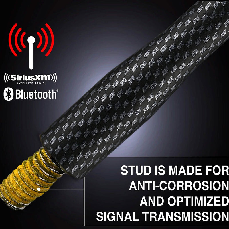 EcoAuto Antenna fits Ford F150 F250 F350 Super Duty, Bronco, Raptor & Dodge RAM Truck Short Antenna Automotive - DailySale