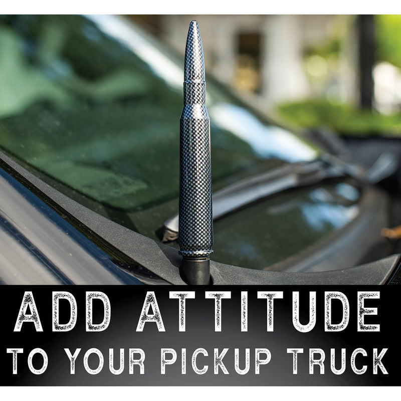 EcoAuto Badass Bullet Antenna Replacement Fits All Chevy & GMC Truck
