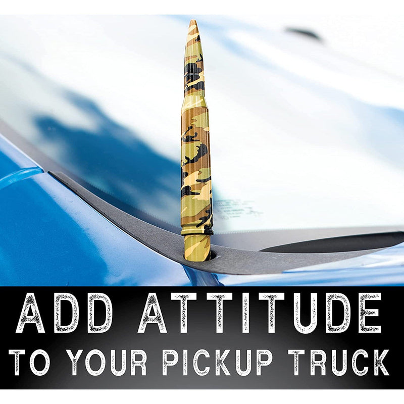 EcoAuto Badass Bullet Antenna Replacement Fits All Chevy & GMC Truck