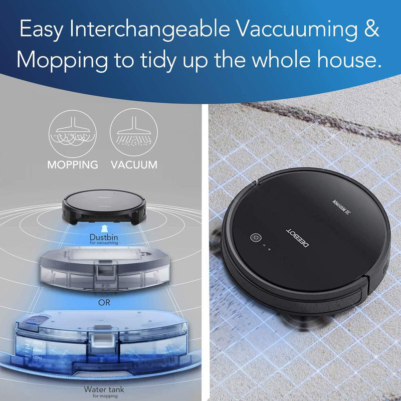 Ecovacs Deebot 661 Convertible Robot Vacuum Home Essentials - DailySale
