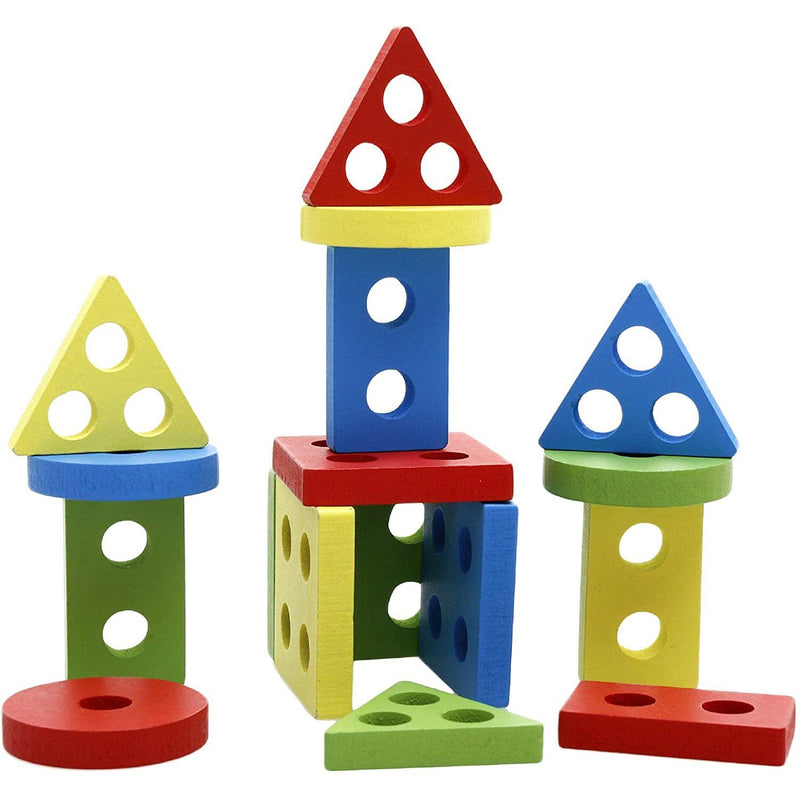 Educational Toys Wooden Shapes Sorter Toys & Games - DailySale