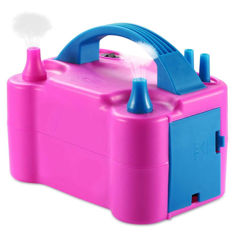 Electric Balloon Pump 600W Balloon Blower Inflator Dual Nozzle Everything Else - DailySale