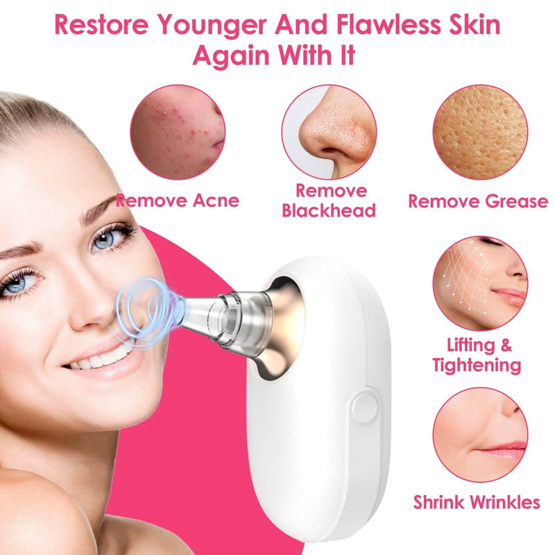 Electric Blackhead Comedone Extractor Tool Facial Pore Cleaner Beauty & Personal Care - DailySale