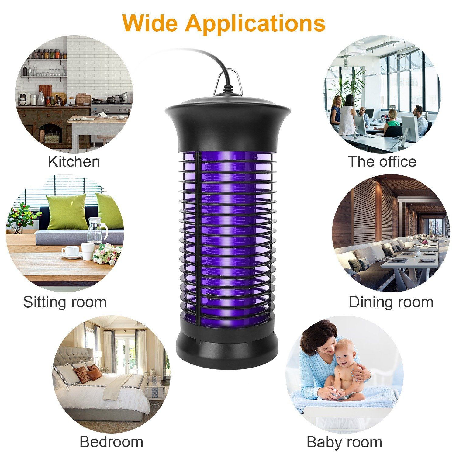 Electric Bug Zapper Mosquito Killer Pest Control - DailySale