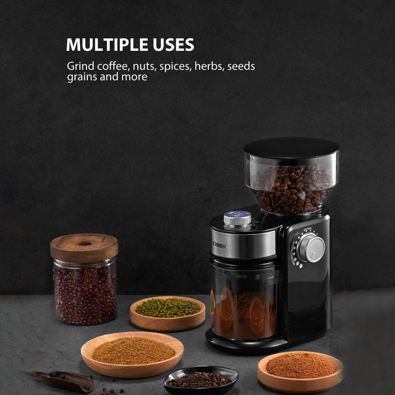Electric Burr Coffee Grinder with 18 Settings Kitchen & Dining - DailySale