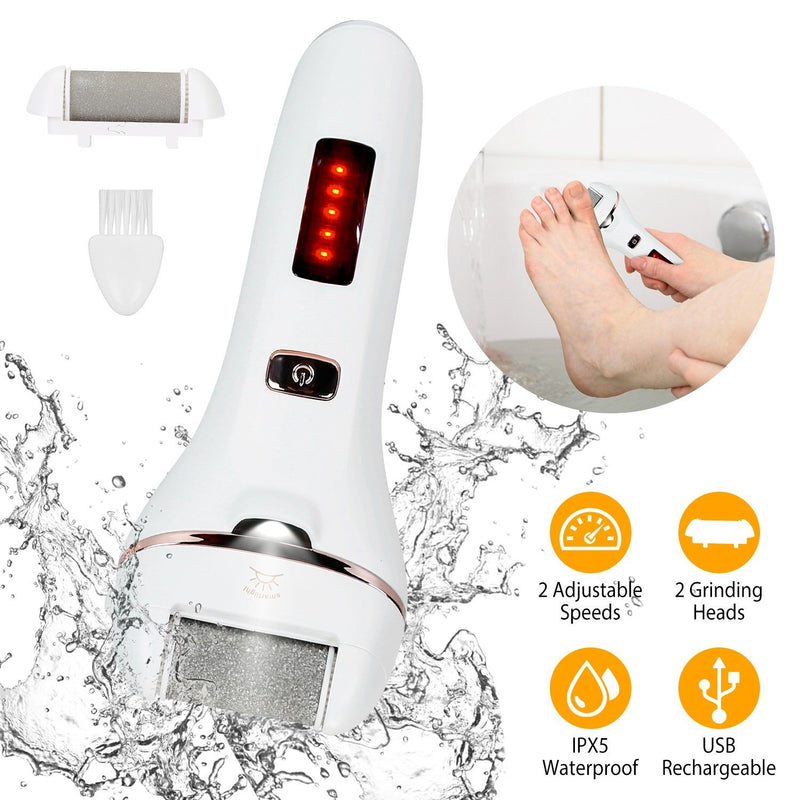 Electric Callus Remover USB Rechargeable Foot Scrubber Beauty & Personal Care - DailySale