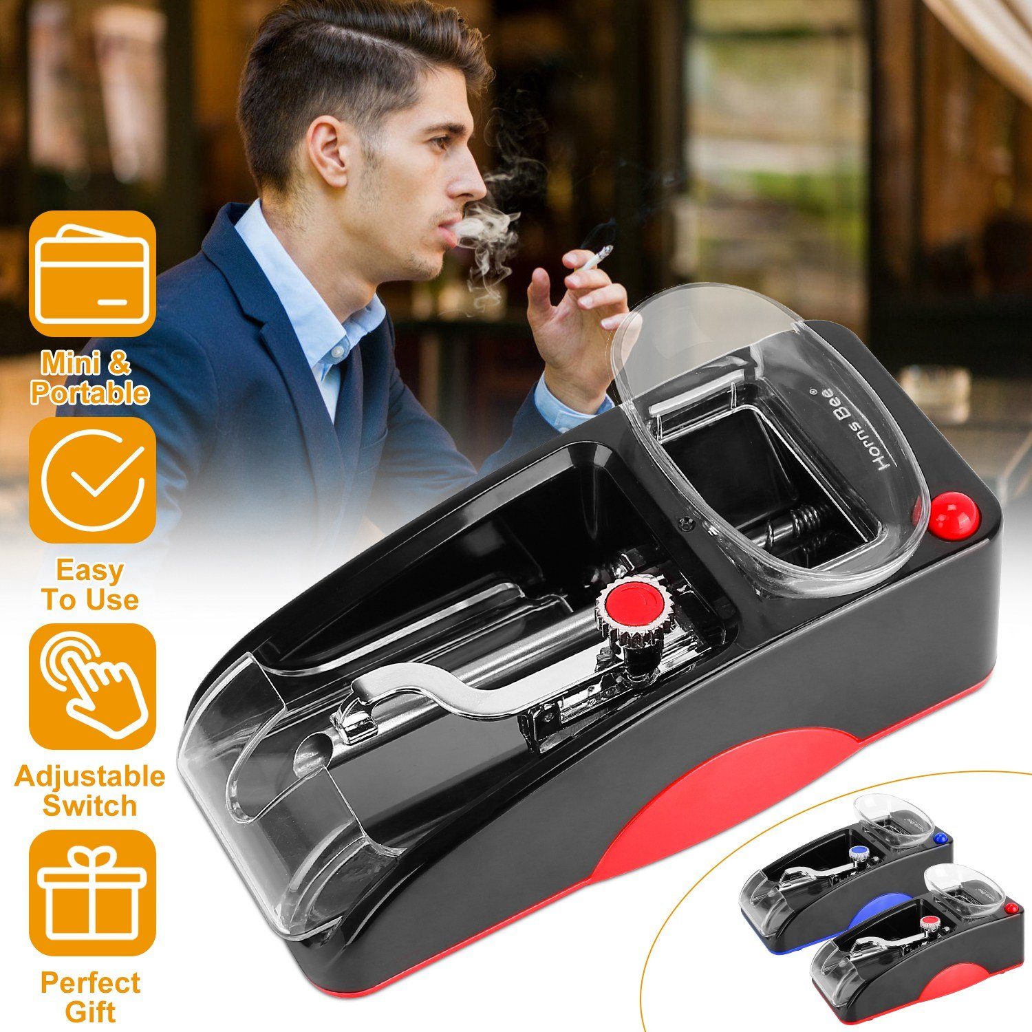 Electric Cigarette Rolling Machine Everything Else - DailySale