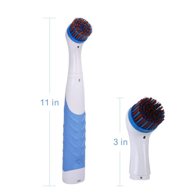 Electric Cleaning Brush with Household All Purpose 4 Brush Heads Household Appliances - DailySale
