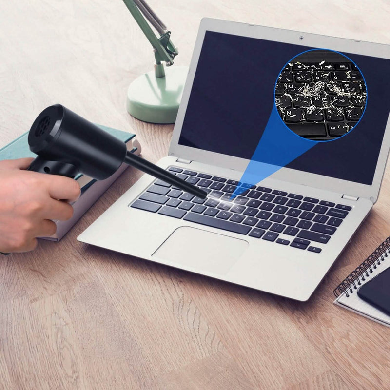 Electric Cordless Air Duster Blower for Computer Keyboard Computer Accessories - DailySale