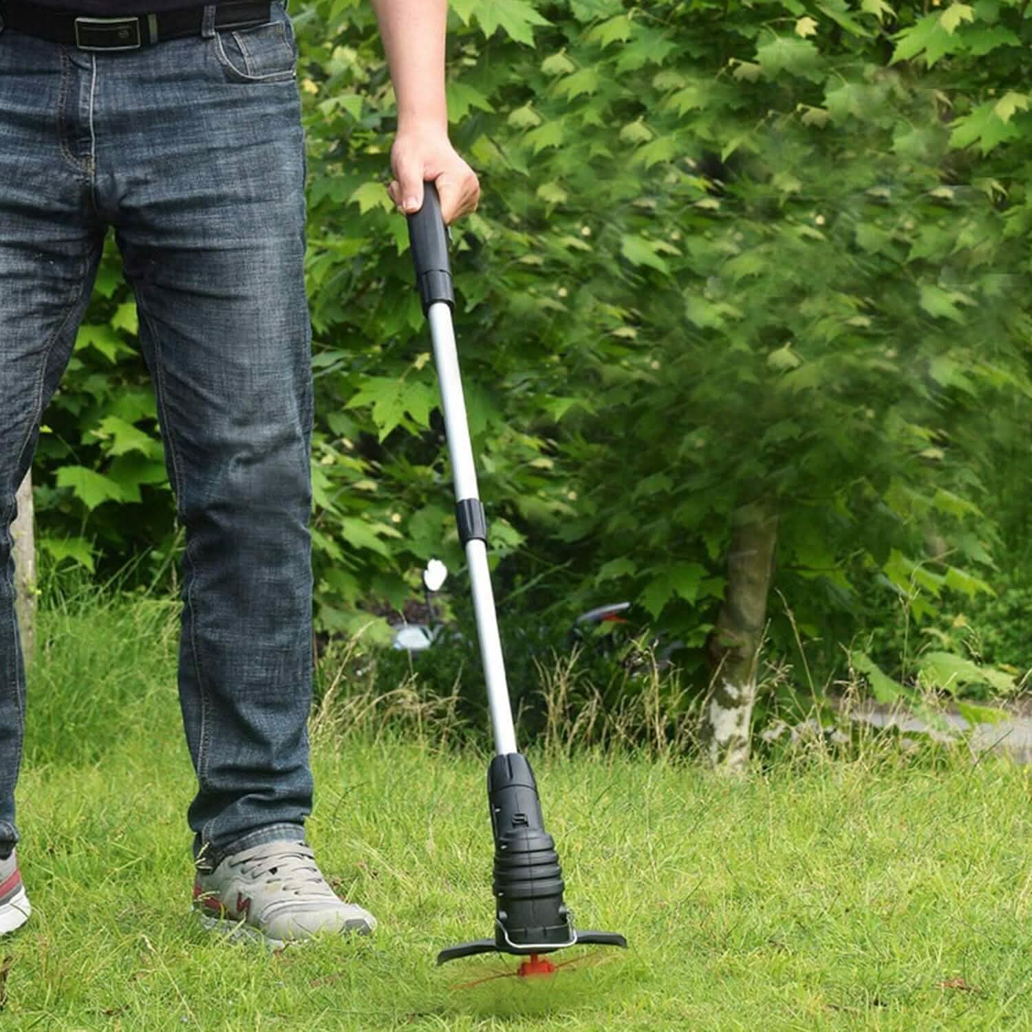Electric Cordless Grass Trimmer Garden & Patio - DailySale
