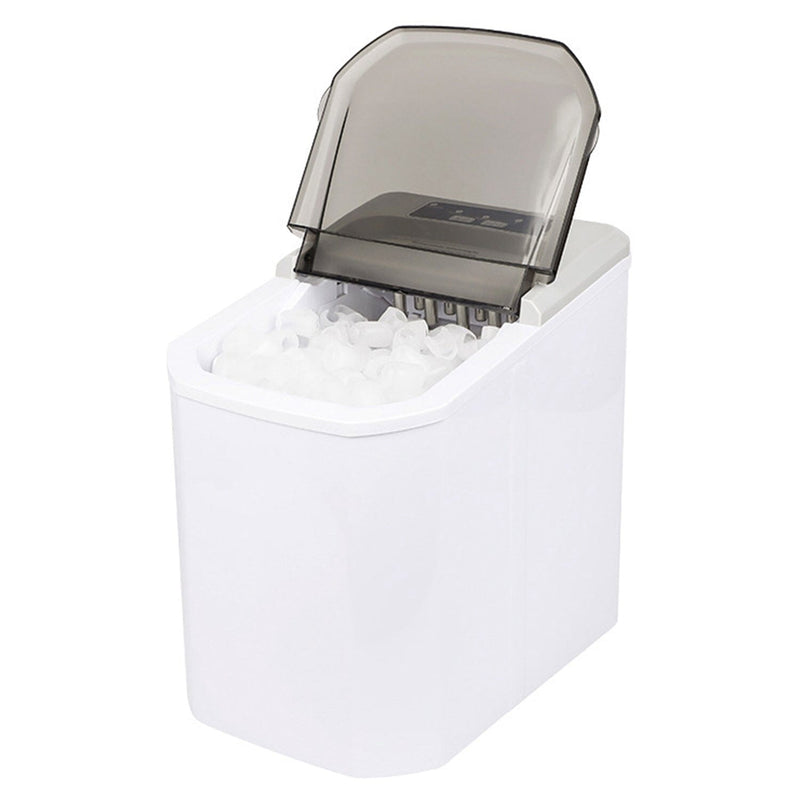 Electric Countertop Ice Make with Ice Scoop Basket Self Cleaning Kitchen Appliances - DailySale