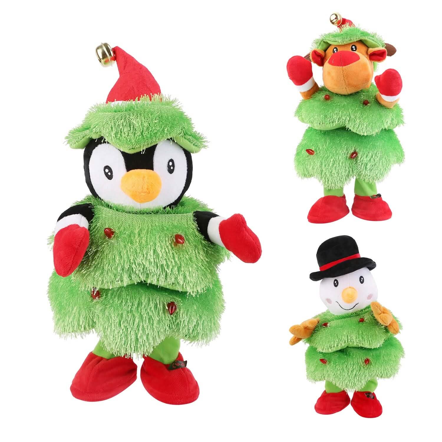 Electric Dancing Singing Plush Toy Holiday Decor & Apparel - DailySale