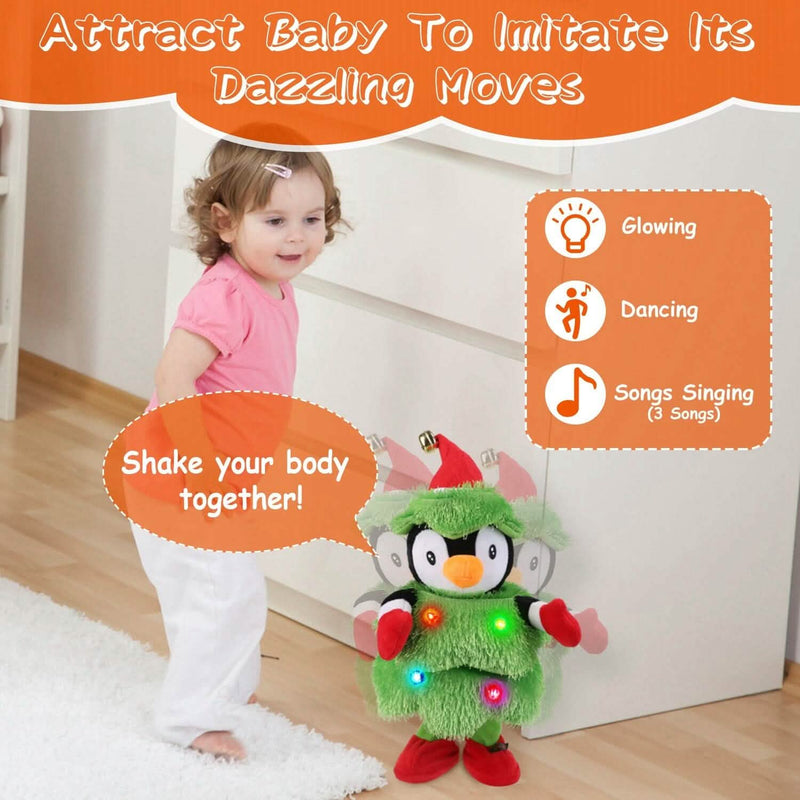 Electric Dancing Singing Plush Toy Holiday Decor & Apparel - DailySale