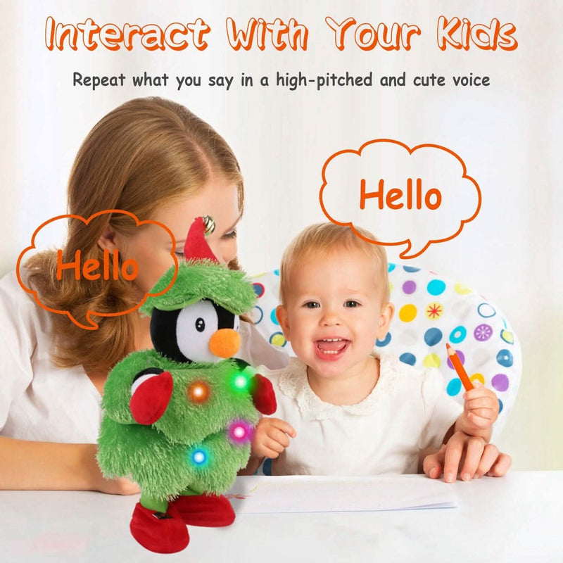 Electric Dancing Singing Plush Toy Holiday Decor & Apparel - DailySale