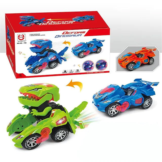 Electric Dinosaur Non Remote Control Morphing Vehicle Toy Toys & Games - DailySale