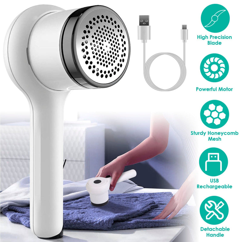Electric Fuzz Pilling Trimmer Sweater Shaver with Detachable Handle Household Appliances - DailySale