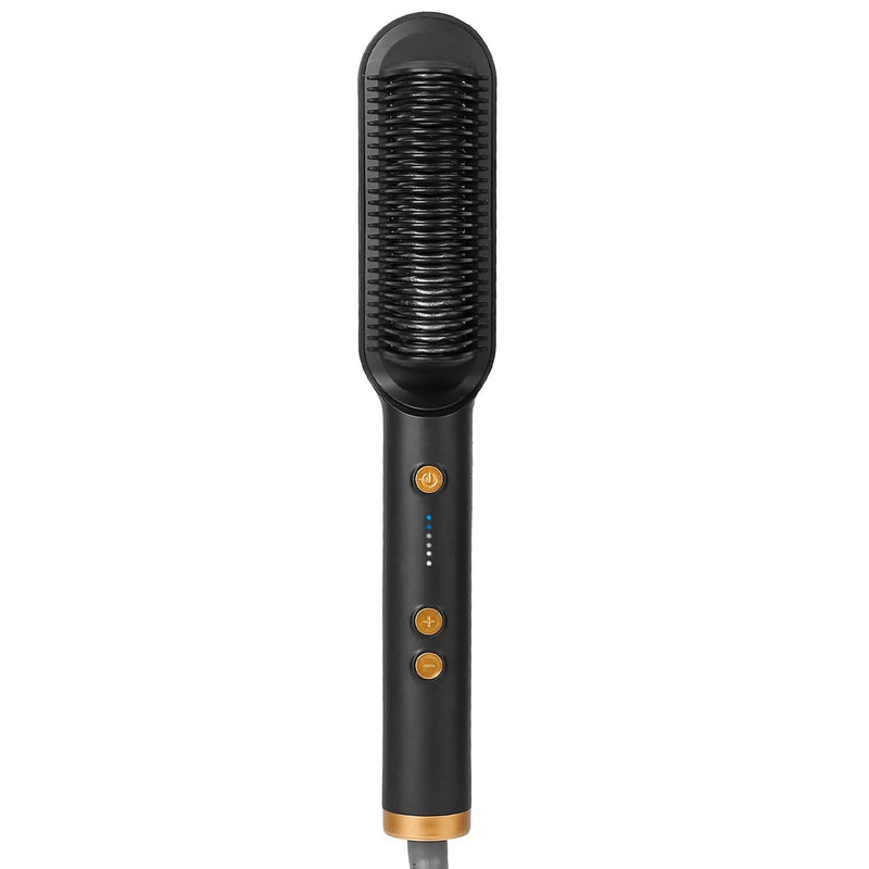 Electric Hair Straightener Brush Beauty & Personal Care - DailySale