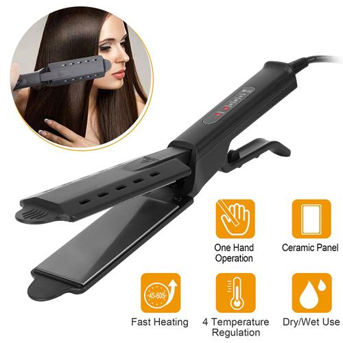 Electric Hair Straightener with 4 Temperature Adjustment Beauty & Personal Care - DailySale