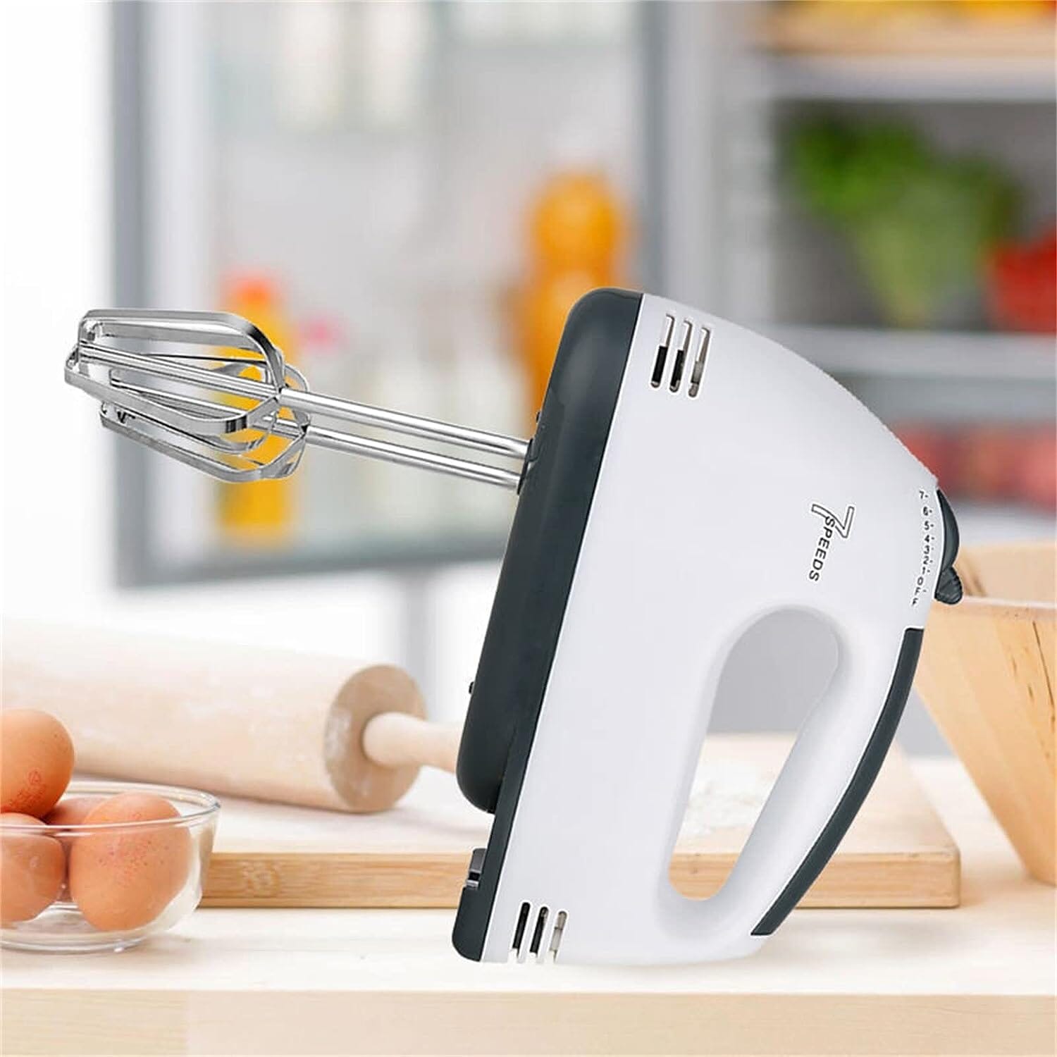 Electric Hand Mixer with 4 Mixing Rods and a Separator Kitchen Appliances - DailySale