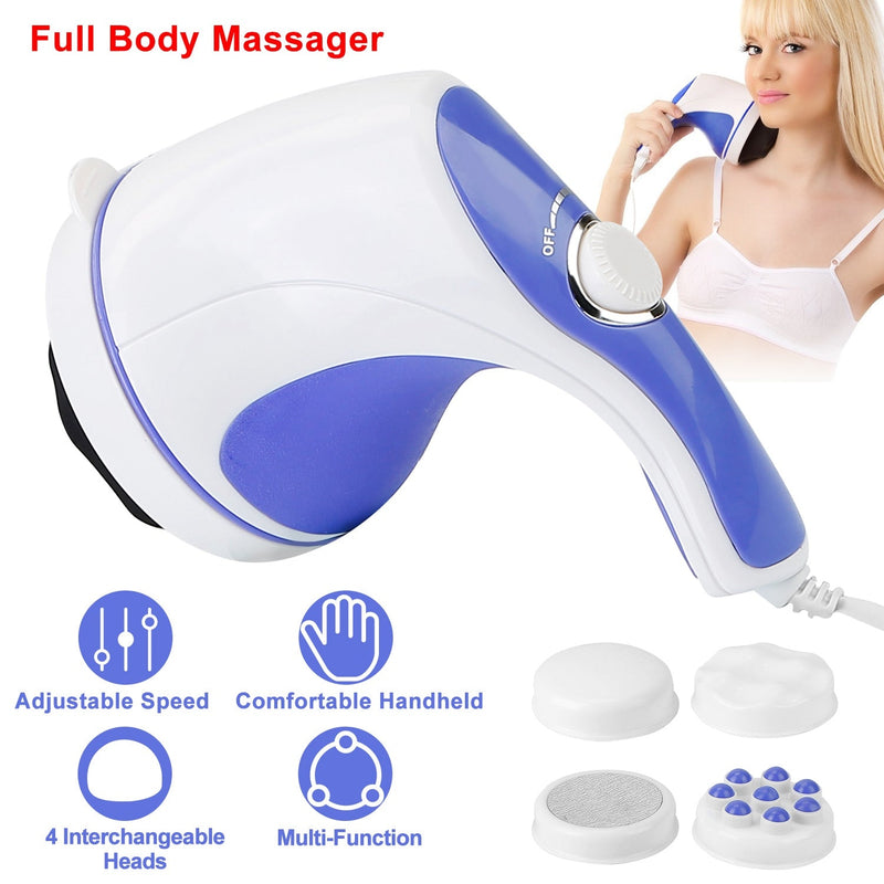 Electric Handheld Body Massager Wellness - DailySale