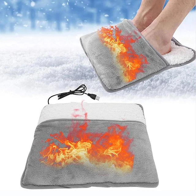 Electric Heated Foot Warmer Bag Wellness - DailySale