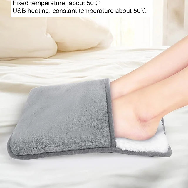 Electric Heated Foot Warmer Bag Wellness - DailySale