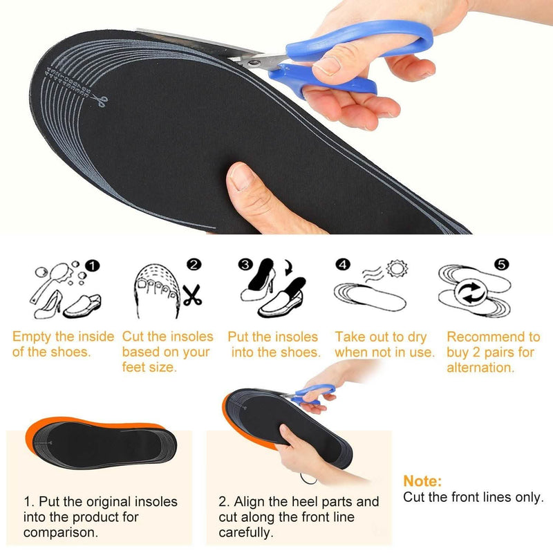 Electric Heated Insoles USB Foot Warmer Pads Wellness - DailySale