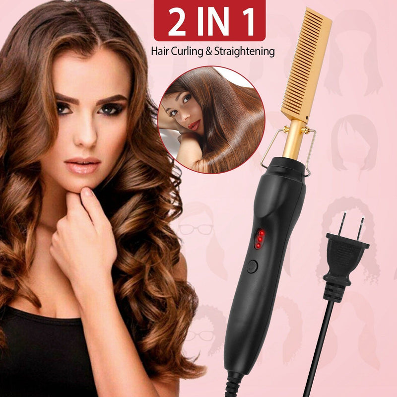 Electric Heating Hair Comb Beauty & Personal Care - DailySale