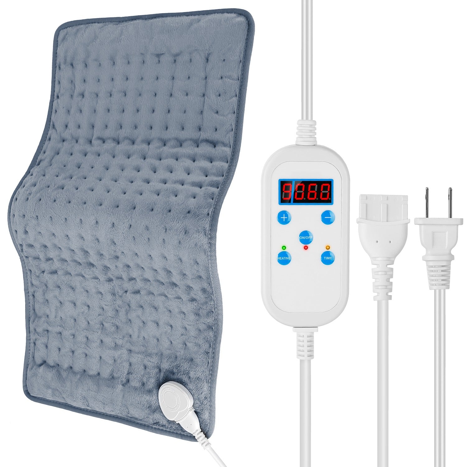 Electric Heating Pad with 9 Temperature Levels Wellness - DailySale